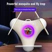 Fly Attractant Trap,USB Charging Fly Catcher Zapper,Safe Portable Electronic Fly Trap,No Noise Gnats Zapper Light for Home,Hotel,Bedroom,Living Room