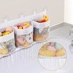 Bath Toy Storage Bag,Hanging Bath Toy Storage Net Mesh Bag,Toy Storage and Sorting Great for Bathroom Organizer Color White