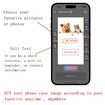 E-Ink Phone Case for iPhone Android APP Operation Smart Photo Rear Projection Instantly Display Photos Personalize Your Phone case NO power required
