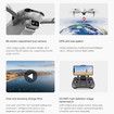 Drone with 6K Camera Brushless Motor Drone, GPS WIFI FPV Fold Quadcopter With 2 Batteries Toys For Boys