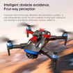 Drone Professiona Aerial HD Camera Drone WIFI intelligent obstacle avoidance With screen Remote control Drone, 2 Batteries
