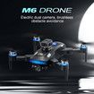 Drone Professiona Aerial HD Camera Drone WIFI intelligent obstacle avoidance With screen Remote control Drone, 2 Batteries