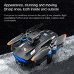 Drone Professiona Aerial HD Camera Drone WIFI intelligent obstacle avoidance With screen Remote control Drone, 2 Batteries