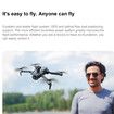 GPS 5G WiFi FPV with 8K ESC HD Dual Camera 720P 360 Degree Obstacle Avoidance Optical Brushless Foldable RC Drone, GPS Version 2 Batteries