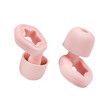 Silicone Ear Plugs for Sleeping, Washable and Reusable Noise Cancelling Reduction Earplugs for Swimming, Snoring, Working, Pink