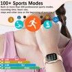 Smart Watch for Women,Android Smartwatch for Phones (Make Calls),1.75 Inch HD Fitness Tracker Watch with Sleep Monitor,110+ Sport Modes Fitness Watches