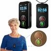 Elderly Cellular Alert Device,Wearable Panic Button Necklace,Alert Systems for Seniors,Water Resistant with Built-in Fall Detection