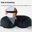 3D Sleep Eye Mask With Bluetooth Headphones,Headphones For Side Sleepers,Adjustable,Thin Stereo Speakers Perfect For Sleeping,Color Black