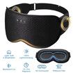 3D Sleep Eye Mask With Bluetooth Headphones,Headphones For Side Sleepers,Adjustable,Thin Stereo Speakers Perfect For Sleeping,Color Black