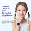 4G Smart Watch for Kids,GPS Tracker,IP67 Waterproof,1.83 Inch Touch Screen,Smartwatch with 2-Way Voice Video Call,SOS Call,Color Blue