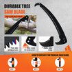 Manual Pole Saw Tree Pruner 8M Extendable High Branch Trimmer Cutter Pruning Trimming Handsaw Sharp Steel Blades Shearing Scissors Fibreglass Rods