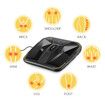 Electric Foot Massager Circulation Machine EMS TENS Electromagnetic Wave Feet Equipment Portable Home Pulse Promoter with Remote Control