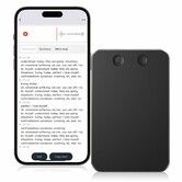 AI Voice Recorder,64GB Note Voice Recorder with Transcribe,Mind Mapping AI Summary,Digital Voice Recorder with App,Audio Recorder,Black
