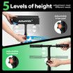 Knee Scooter Walker Steerable Mobility Walking Equipment Wheelchair Medical Crutch Broken Foot Ankle Leg Surgery Injury