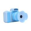 Kids Camera for Age 3 Up, 2 Inch Display 28MP Camcorder with Flash for Vlog with Flash, 360 Degree Rotatable Lens, Blue
