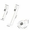 120W Handheld Cordless Vacuum Cleaner With Dust Mite Removal 8500Pa Power 260ml Dust Box For Home Hard Floor Carpet Pet Hair Color White