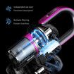 120W Handheld Cordless Vacuum Cleaner With Dust Mite Removal 8500Pa Power 260ml Dust Box For Home Hard Floor Carpet Pet Hair Color Purple