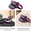 120W Handheld Cordless Vacuum Cleaner With Dust Mite Removal 8500Pa Power 260ml Dust Box For Home Hard Floor Carpet Pet Hair Color Purple