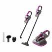 120W Handheld Cordless Vacuum Cleaner With Dust Mite Removal 8500Pa Power 260ml Dust Box For Home Hard Floor Carpet Pet Hair Color Purple