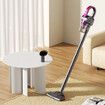 120W Handheld Cordless Vacuum Cleaner With Dust Mite Removal 8500Pa Power 260ml Dust Box For Home Hard Floor Carpet Pet Hair Color Purple