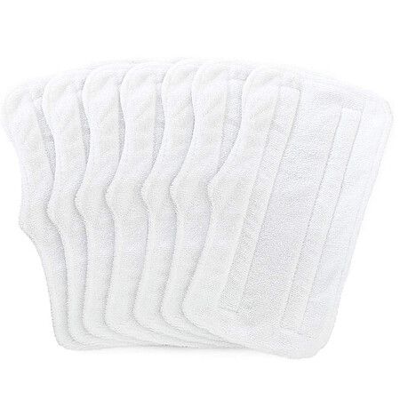 7 Pcs Replacement Microfiber Pads for Shark Steam Mop S3111/S1101/SP100K/S3250/S3251/S3202/SE200/SP100Q