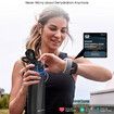 Boost Smart Water Bottle with Reminder to Drink Water, 24oz Stainless Steel Vacuum Insulated Water Bottle, Wide Mouth Water Tracker Bottle with APP-Black