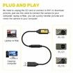 USB Camera Cable Compatible with Samsung Digital Camera PL20, PL50, PL100, PL120, WB210, ST65, ST90, Replacement for SUC-3 Data and Charging Cable