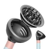 Wave Curl Diffuser for Dyson Airwrap, Dome and Diffuse Modes for Curl Wave Hair, Hair Diffuser Attachment Compatible with Airwrap Styler HS01/05