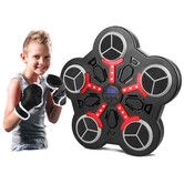 Music Boxing Machine,Wall Mounted Bluetooth Smart Boxing Machine with Workout Gloves,Two Installation Methods Music Boxing Machine with Scoring Function