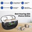 Hearing Aids for Seniors Severe Hearing Loss,16-Channel Digital Hearing Aid with Intelligent Noise Reduction,Invisible Hearing Amplifier With Charging Case