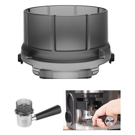 Portafilter Funnel for Ninja Espresso Machine ES601, Coffee Dosing Ring, No Mess Espresso Funnel for Precise Tamping, Anti Splash