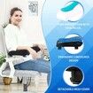 2Pcs Ergonomic Armrest Pads, Office Chair Arm Rest Cover Pillow, Elbow Support Cushion for Computer, Gaming and Desk Chairs