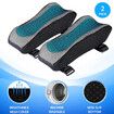 2Pcs Ergonomic Armrest Pads, Office Chair Arm Rest Cover Pillow, Elbow Support Cushion for Computer, Gaming and Desk Chairs