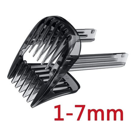 Hair Clipper Comb for Philips HC9450 HC9490 HC9452 HC7460 HC7462, Hair Trimmer Replacement Comb Adjustable 1 to 7mm