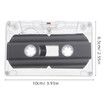 7 Pcs Blank Cassette Tapes 60 Minute Recordable Clear Audio Cassette Tape for Speech Music Recording, Audio Tapes