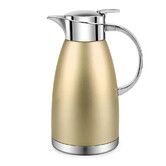 1.8L Thermal Carafe, Insulated Stainless Steel Dispenser for Coffee, Tea, Hot Water, Keep 12 Hours Hot or 24 Hours Cold, Golden
