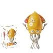 Electric Auto-Avoid Octopus Toy Dancing Squid Kids Toy LED Light Music Electric Octopus Type C Charging Christmas Gift COL Yellow