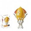 Electric Auto-Avoid Octopus Toy Dancing Squid Kids Toy LED Light Music Electric Octopus Type C Charging Christmas Gift COL Yellow