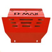 3mm Steel Red Bash Plate Front Sump Guard for Isuzu D-MAX MUX 2008-2020