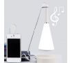 Touch Sensor USB Led Table Music Lamp White