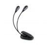 Flexible USB Dual Arm 4 LED Light Lamp
