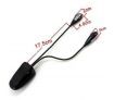 Flexible USB Dual Arm 4 LED Light Lamp
