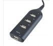 High Speed 4 Port USB 2.0 Multi HUB Splitter PC Laptop Adapter Black