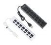 7 Ports USB Hub With ON/OFF Switch Black