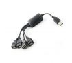 4 Port Hub USB 2.0 Splitter Cable Adapter for Laptop PC Desktop