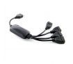 4 Port Hub USB 2.0 Splitter Cable Adapter for Laptop PC Desktop