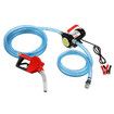 Fuel Transfer Pump Electric Diesel Kerosene 12V DC 10GPM Nozzle Hoses Portable Car Truck Oil Excavator Bowser Reserve Tank Refuel Station Auto Stop