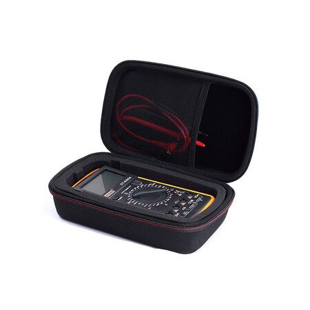 Carrying case for Fluke 117/115/116/114/113/177/178/179/233 Digital Multimeter and Fits for Fluke 101/106/107/ F15B+F17B+F18B+ and More