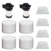 Colorfullife Replacement Filters for Shark ION Flex DuoClean X30 X40 F60 F80 IF200 IF201 IF202 IF205 IF251 IF281 Etc  Replace XPREMF100 XPSTMF100