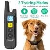 Dog Shock Collar with Remote Control 3300FT Training Collar,3 Training Modes with Beep Vibration,Waterproof,E Collar for Small Medium and Large Dogs